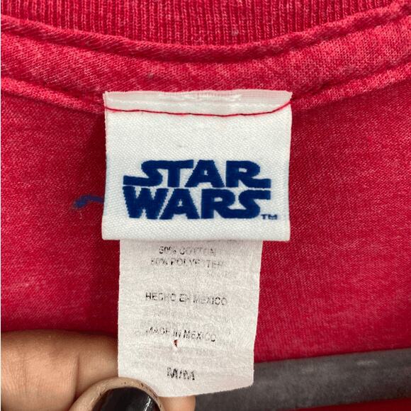 Star Wars Millennium Falcon Graphic Tee M Space Cyberpunk Fandom Spacecore Geek - Picture 9 of 11